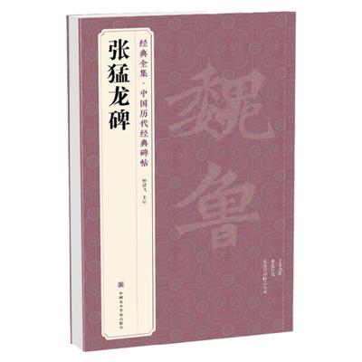 经典全集 《张猛龙碑》中国历代碑帖精粹译文简体注释北魏楷书毛笔字帖书法成人学生临摹帖练古帖练字中国美院出版社 杨建飞