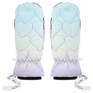 VECTOR儿童滑雪手套加厚保暖防风防水单板滑雪手闷子户外滑雪装备