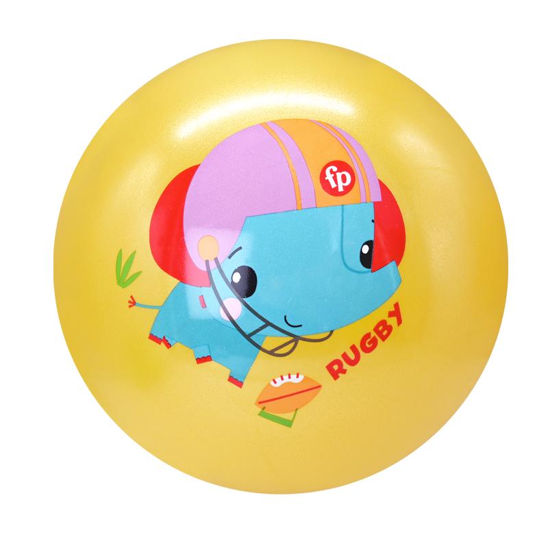 费雪38cm超大多功能宝宝感统训练球加厚防爆室内外儿童拍拍皮球