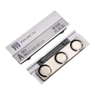 新款别克胸牌定做镜面铝合金高档反光售前售后工号牌别克工牌制作