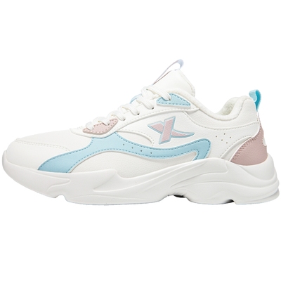 特步女鞋加绒棉鞋加厚保暖