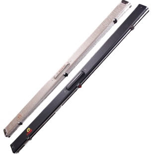 O'MIN奥秘3/4、通杆杆盒专用豪华铝合金斯诺克黑八台球杆杆盒