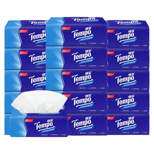 Tempo得宝抽纸36包4层加厚德保面巾纸洗脸大号餐巾纸家用大包整箱