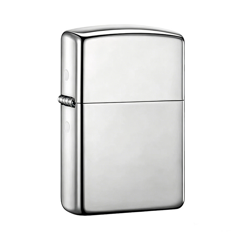 ZIPPO167镀铬镜面盔甲