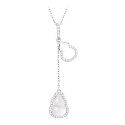 【生日礼物】周大生葫芦玉髓项链