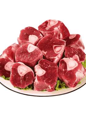 玉羊右玉羊肉草饲羊羊小腿肉切块