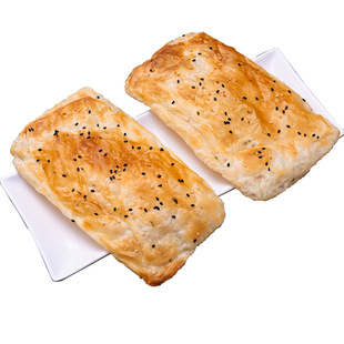 淮南牛肉汤烧饼半成品商用烤箱油酥烧饼坯家庭装早餐速食葱油烧饼