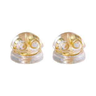 支撑耳堵防掉硅胶耳钉扣耳帽大耳钉耳饰提拉固定器防下垂超紧耳塞