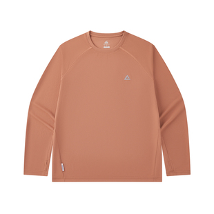 匹克休闲圆领长袖T恤冬季新款男运动速干卫衣宽松套头衫打底衫女