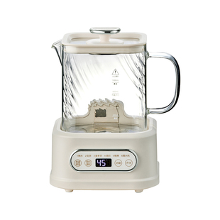 老爸评测巴森小方炖养生壶炖煮一体玻璃电热水壶多功能煮茶烧水壶