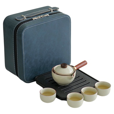 自动旋转泡茶壶汝窑逍遥壶