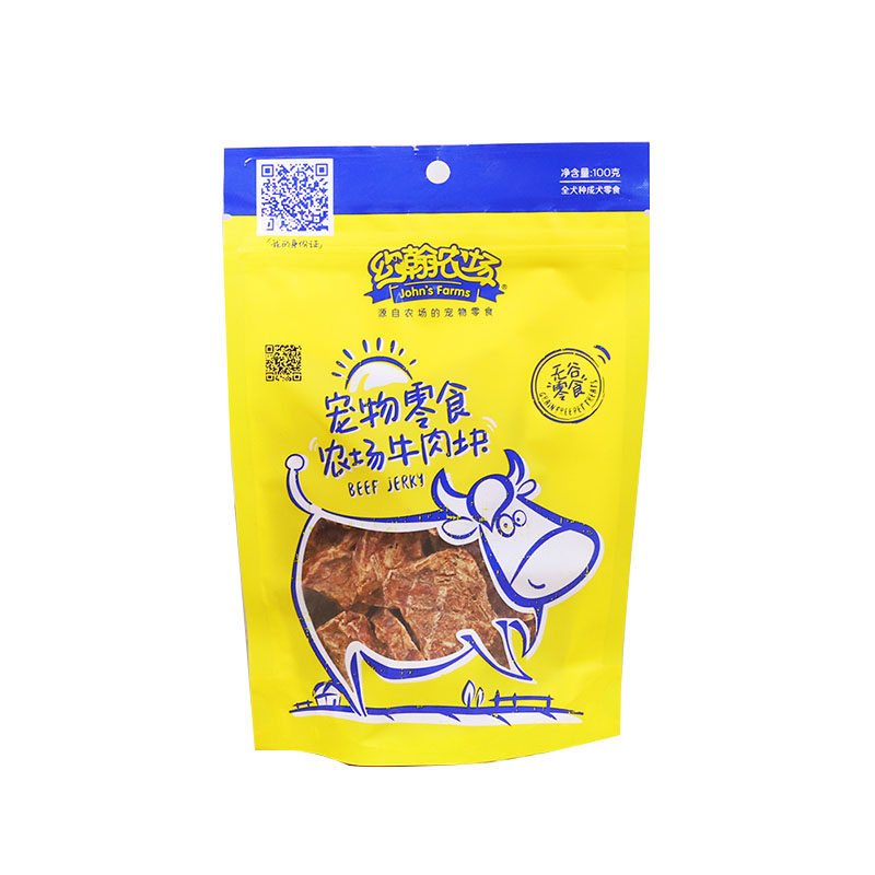 约翰农场肉干狗零食大礼包鸭肉鸡胸肉干泰迪幼犬磨牙棒宠物零食