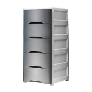 50深大容量抽屉式收纳柜子置物柜家用塑料储物箱多层衣物整理柜