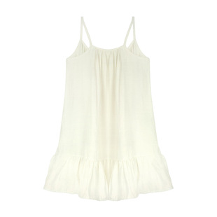 女童夏款连衣裙高级感夏季2025新款儿童吊带裙子薄款夏装洋气红色