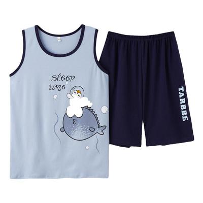 套装加肥大码夏天女士宽松睡衣