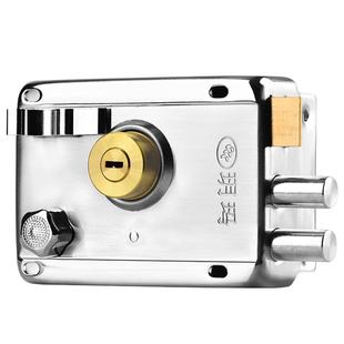 玥玛老式防盗门锁外装门锁铁门木门大门宿舍出租屋C级农村大门锁