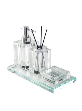 洗手液瓶乳液浴室浴缸旁软装摆件