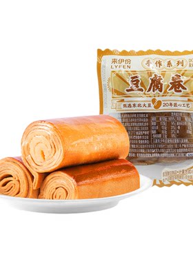 来伊份豆腐卷500g素鸡豆腐干