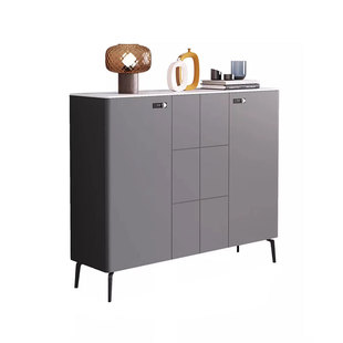 带锁鞋柜家用室内外入可定制户门口楼道外带密码锁过道智能指纹锁