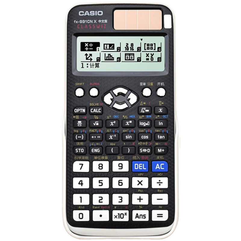 CASIO卡西欧FX-991CN X中文版科学函数计算器大学生考研物理化学竞赛多功能函数计算器学生高考考试用计算机