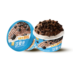 【84元12杯】可爱多杯黑巧牛乳/焦糖奶茶大颗粒香脆冰淇淋拍4件