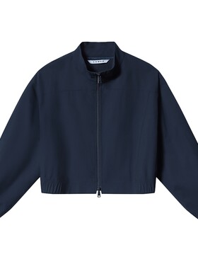 LANCY/朗姿2026夏新款老钱风高级感短外套夹克运动半裙休闲裤套装