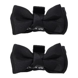 黑色蝴蝶结小抓夹女2026新款发夹耳后公主头夹子高级感侧边夹头饰