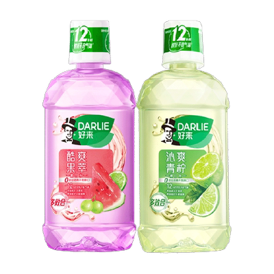 好来果萃青柠漱口水护龈减菌2瓶