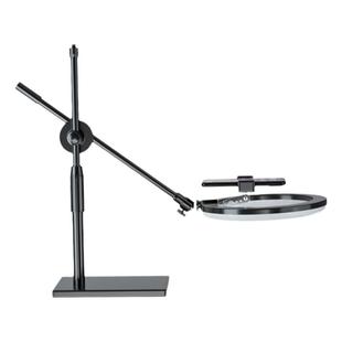 【专业俯拍】手机支架桌面直播俯拍专用拍照三脚架视频录制扫描拍美食开箱书法俯视垂直拍摄支撑架补光灯架子