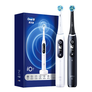OralB欧乐b电动牙刷成人官方旗舰店磁波刷全自动情侣牙刷电动iO7