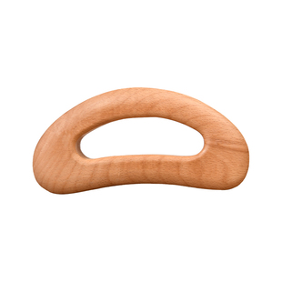 四槽刮痧板半圆型带脉推板小巧携带美容院按摩腿部肩颈背全身通用