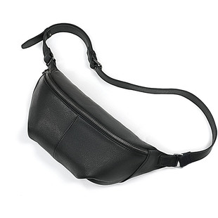 Noveli蓝威龙植鞣皮头层牛皮真皮男女通用单肩斜挎包胸包骑行包