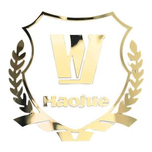 适用豪爵VX/ADX125 USR/UCR/UFD/AFR125S踏板车头风挡麦穗标贴纸