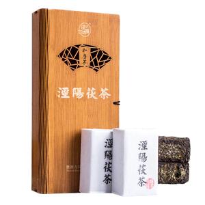 泾阳茯砖茶陕西特产礼盒装400g