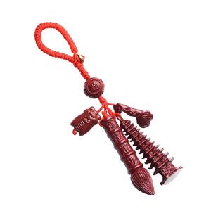 保真朱砂文昌塔文昌笔书包挂件男女款钥匙扣吊坠金榜题名学生礼物