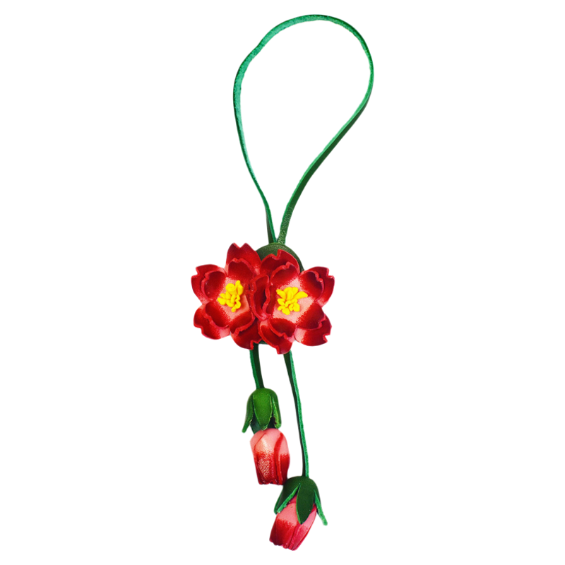 【花意正浓】头层牛皮蝴蝶兰花朵