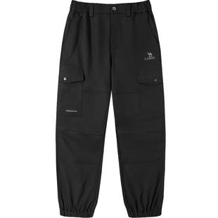 【王俊凯同款-王者凯甲】骆驼男装防泼水工装裤男户外登山裤加绒