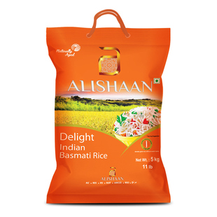 印度进口大米巴基斯坦长粒米BASMATI RICE炒饭手抓饭猫牙米5KG