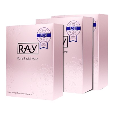 妆蕾泰国ray玫瑰面膜紧致抗皱3盒