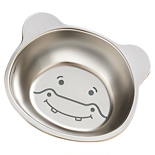 onlycook可爱儿童饭碗304不锈钢宝宝辅食小碗专用餐盘婴儿餐具