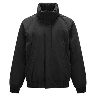 森马飞行员外套三防立领羽绒服男