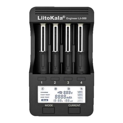 lii-500 7号5号电池18650充电器21700 26650 同BC3100容量测试仪