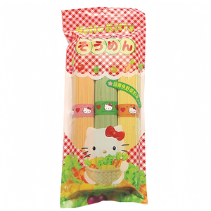 日本播州三色蔬菜面宝宝面条无盐