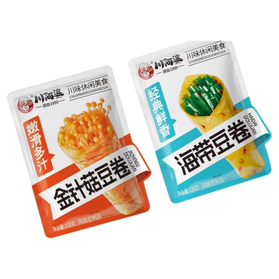 川阿婆川味夹心豆皮卷解馋下饭