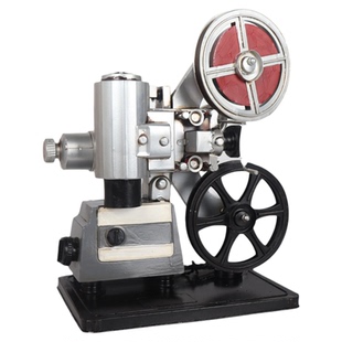 复古电影放映机模型大号摆件老上海民国怀旧仿真古董老物件道具