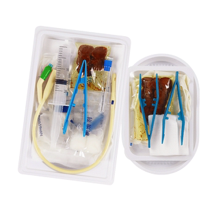 维力超滑导尿包一次性无菌医用男用女用乳胶双腔导尿管尿袋引流袋