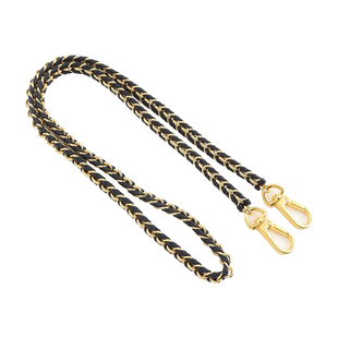 老花vanity化妆包斜挎链条替换五合一麻将包黑色穿皮链子配件单买