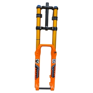 玛卡威前叉高强度38管双肩桶轴阻尼调节超大行程200速降气压前叉