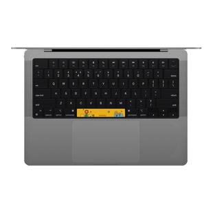 SkinAT适用于苹果笔记本空格键贴膜 MacBook Pro M5单个按键贴 Mac Pro14/16电脑空格保护膜