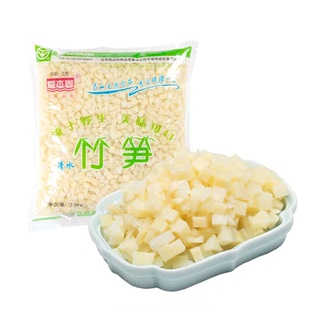 笋丁新鲜笋免切竹笋三鲜豆皮馅料大袋包子馅凉拌清水笋商用一整箱